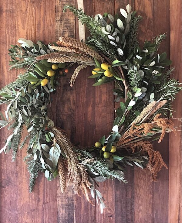 Fall Dried Wreath Workshop