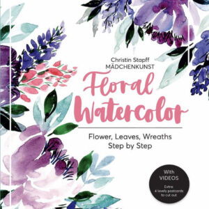 Floral Watercolor Instruction Book